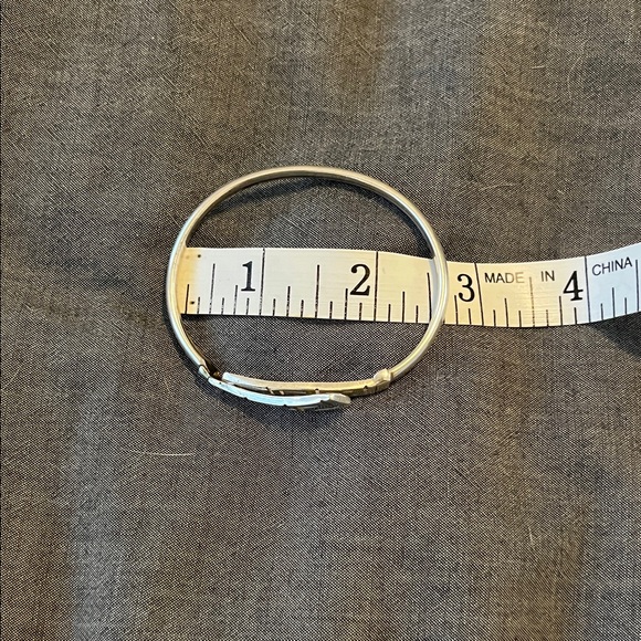 Sterling Silver 925 Greek Key Wrap Cuff Bracelet - Picture 5 of 5